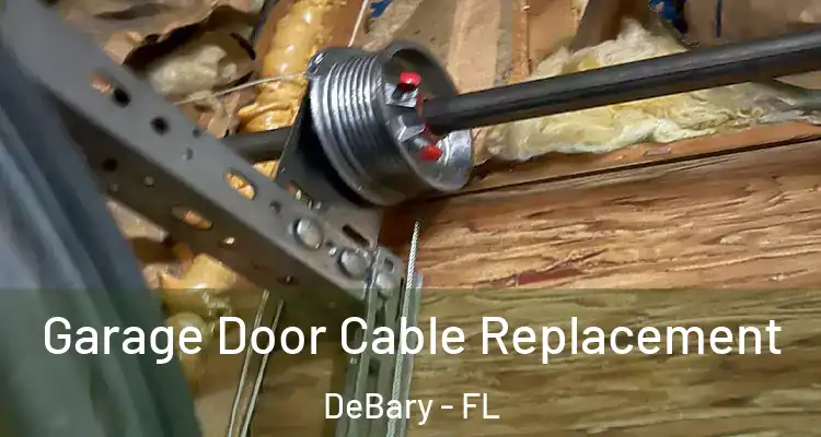 Garage Door Cable Replacement DeBary - FL