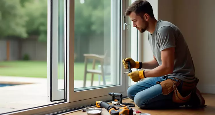 Squeaky Sliding Patio Doors in DeBary, FL