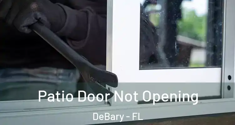 Patio Door Not Opening DeBary - FL