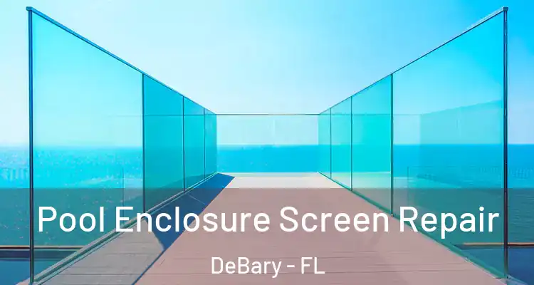 Pool Enclosure Screen Repair DeBary - FL